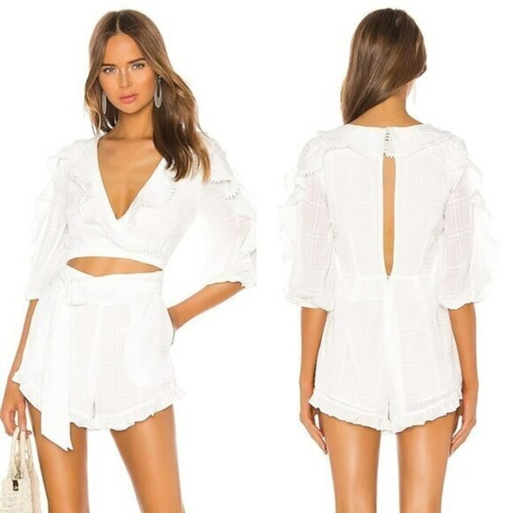 MAJORELLE Enzo Romper - Ivory